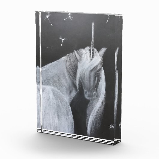 Unicorn & Dandelion photo block Fotoblokken (Rechts)