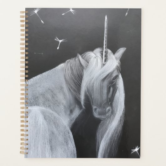 Unicorn & Dandelion planner (Voorkant)