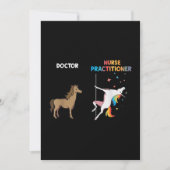 Unicorn Danspoolpool voor verpleegkundigen Bedankkaart (Voorkant)