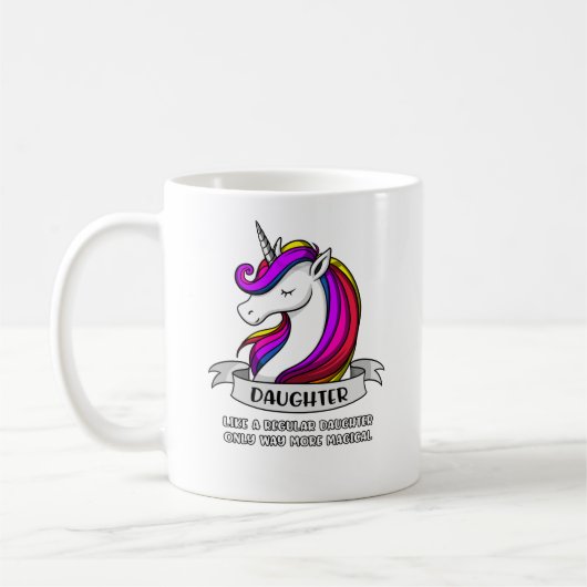 Unicorn Daughter Koffiemok (Links)
