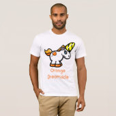 Unicorn!  De Oranje dromenmachine T-shirt (Voorkant volledig)