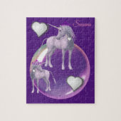 Unicorn Decorative Jigzaag Puzzle Legpuzzel (Verticaal)