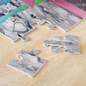 Unicorn Decorative Jigzaag Puzzle Legpuzzel (Zijkant)