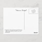 Unicorn Delight Briefkaart (Achterkant)