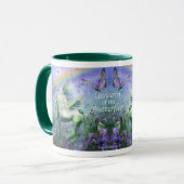 Unicorn der Butterflies Art Mok (Voorkant links)