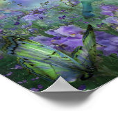 Unicorn der Butterflies Art Mural/Print Poster (Hoek)