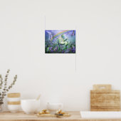 Unicorn der Butterflies Art Mural/Print Poster (Keuken)