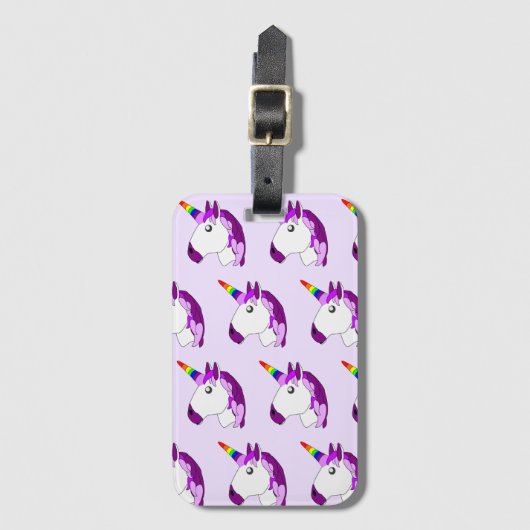 Unicorn Design Bagagelabel (Voorkant (verticaal))