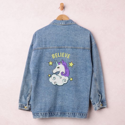 Unicorn Design Denim Jacket (Hangar)