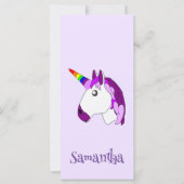 Unicorn Design gepersonaliseerd Bladwijzer (Voorkant)