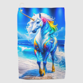Unicorn Design Golfhanddoek