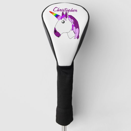 Unicorn Design Golfheadcover (Voorkant)
