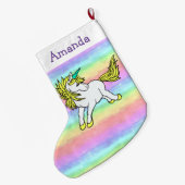 Unicorn Design Kerststuring Grote Kerstsok (Achterkant (Hangend))