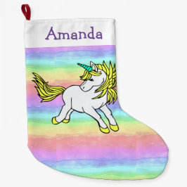Unicorn Design Kerststuring Grote Kerstsok