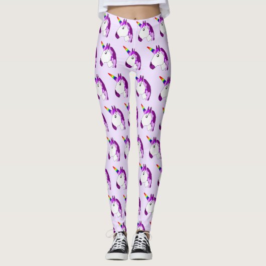 Unicorn Design Leggings (Voorkant)