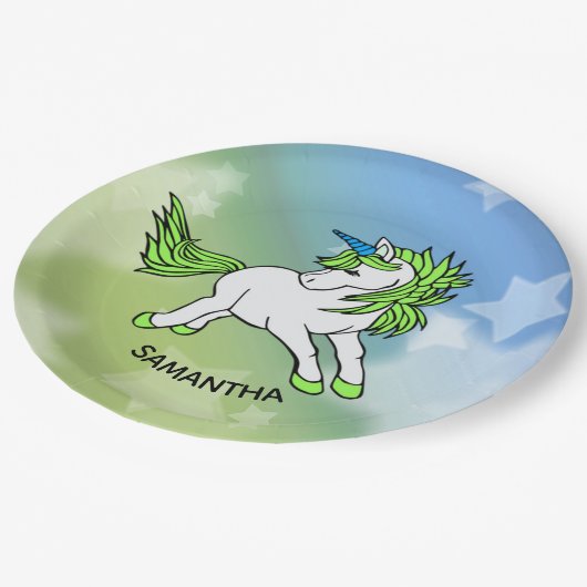 Unicorn Design Paper Bord (Gekanteld)