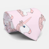 Unicorn Design Stropdas (Opgerold)