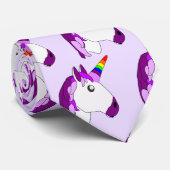 Unicorn Design Stropdas (Opgerold)