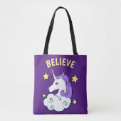 Unicorn Design Tote Bag (Voorkant)