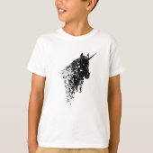 Unicorn design Witte Kinder T-shirt (Voorkant)