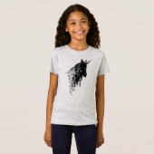 Unicorn design Witte Kinder T-shirt (Voorkant volledig)
