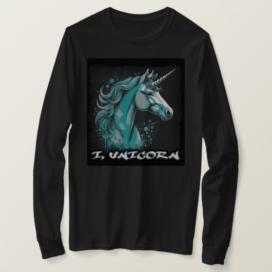 Unicorn Design – Women's Long Sleeve T-shirt (Design voorkant)