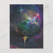 Unicorn Disco * * Briefkaart (Voorkant)