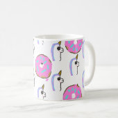 Unicorn Donut Coffee Tea Mok (Voorkant rechts)