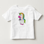 Unicorn Donut Kinder Shirts (Voorkant)