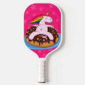 Unicorn Donut Pickleball Paddle (Achterkant)