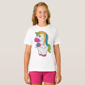 Unicorn Donut T-shirt (Voorkant volledig)