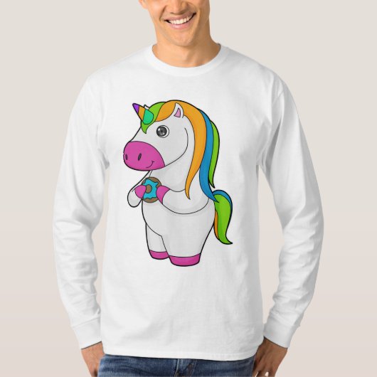 Unicorn Donut T-shirt (Voorkant)