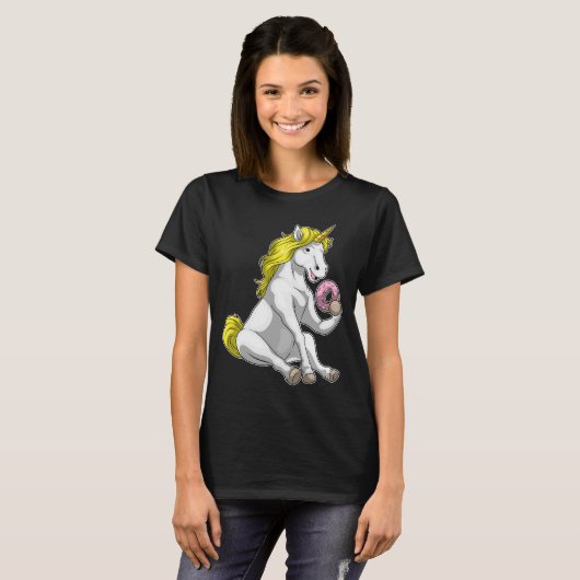 Unicorn Donut T-shirt (Voorkant volledig)