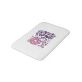 Unicorn Donut Touch My Magic Gift Idea Sticker and Badmat (Gekanteld)