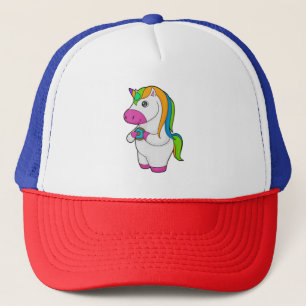 Unicorn Donut Trucker Pet