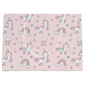 Unicorn Doodle Groot Cadeauzakje (Voorkant)