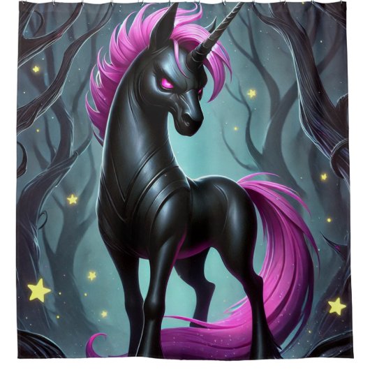 Unicorn Douchegordijn (Voorkant)