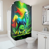 Unicorn Douchegordijn (In situ)