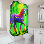  Unicorn Douchegordijn (In situ)