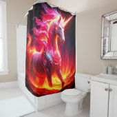 Unicorn Douchegordijn (In situ)