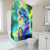 Unicorn Douchegordijn (In situ)