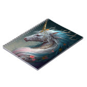 Unicorn Dragon Fantasy Art Notitieboek (Linkerzijde)