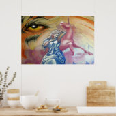 Unicorn Dream Poster (Keuken)