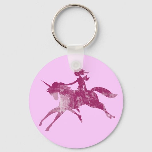 Unicorn Dream Rider Sleutelhanger (Voorkant)