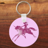 Unicorn Dream Rider Sleutelhanger (Voorkant)