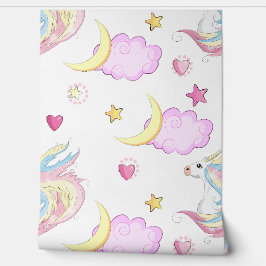 Unicorn Dream Sky Behang