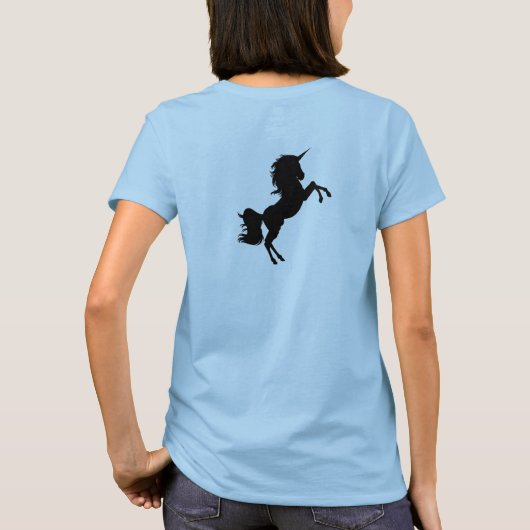 Unicorn dreamer shirt (Achterkant)