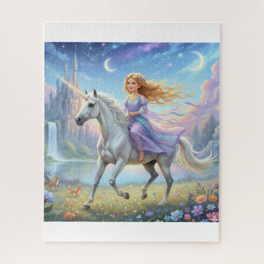 Unicorn Dreams and Moonlight Legpuzzel (Verticaal)