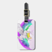 Unicorn Dreams Bagagelabel (Voorkant verticaal)