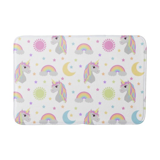 Unicorn Dreams Bathmat Badmat (Voorkant)